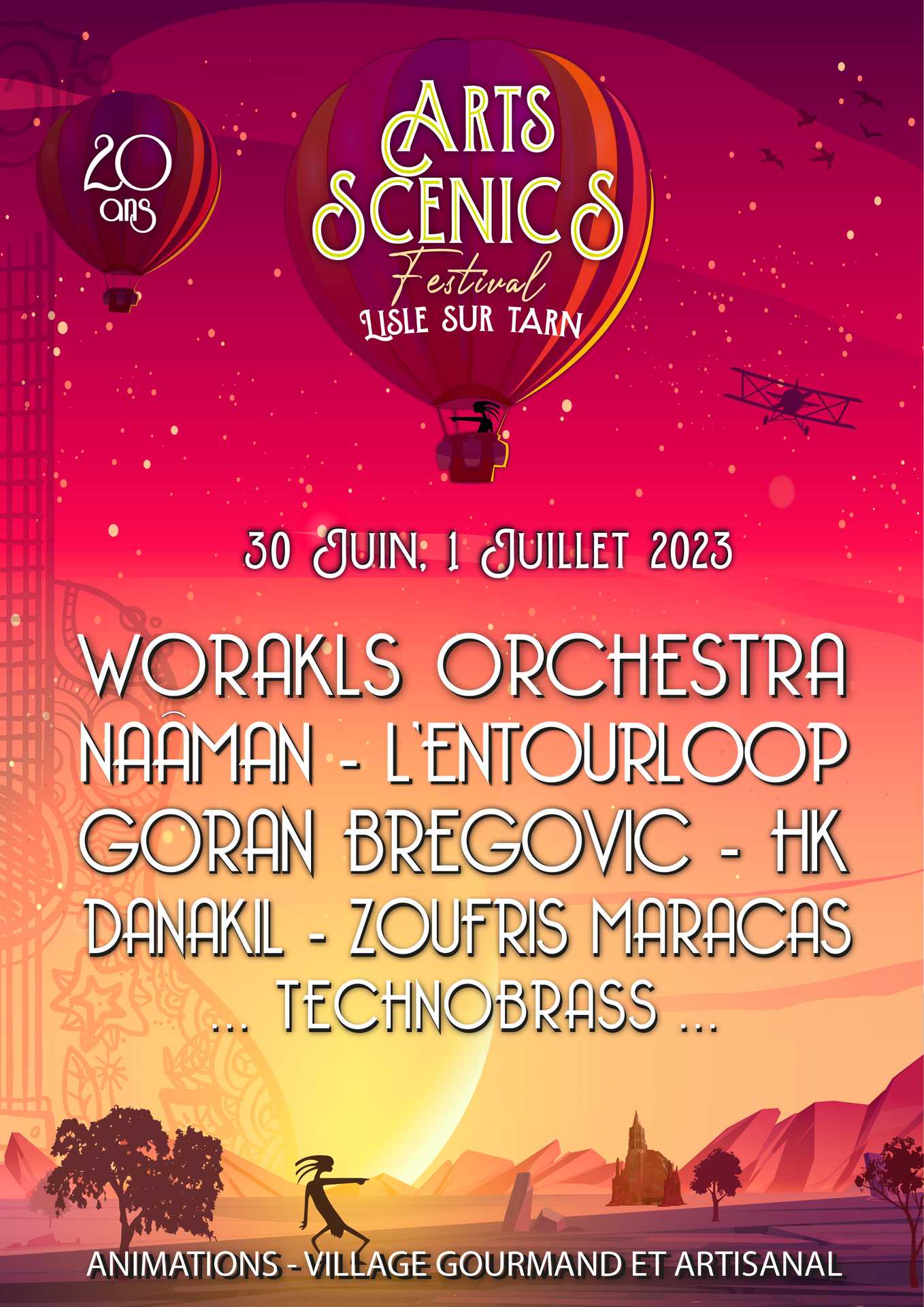 Programmation 2024 Festival Arts Scénics